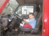 Driving a truck
